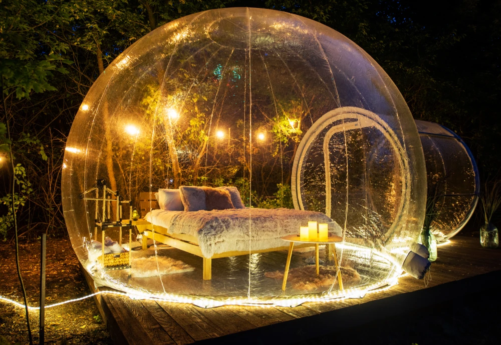 clear bubble camping tent