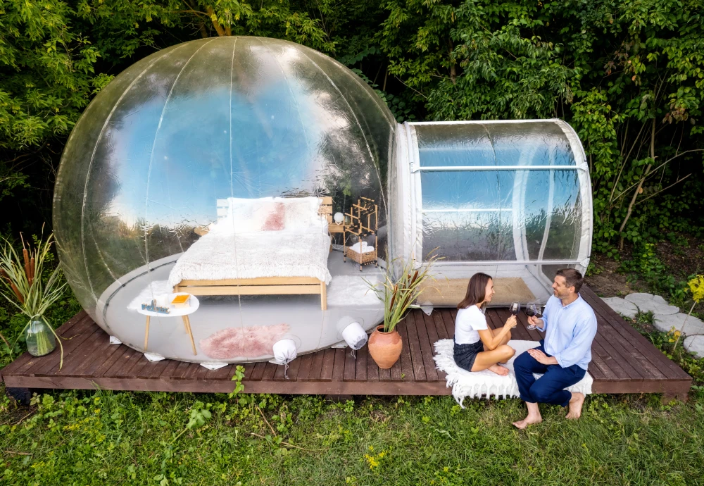 patio bubble tent